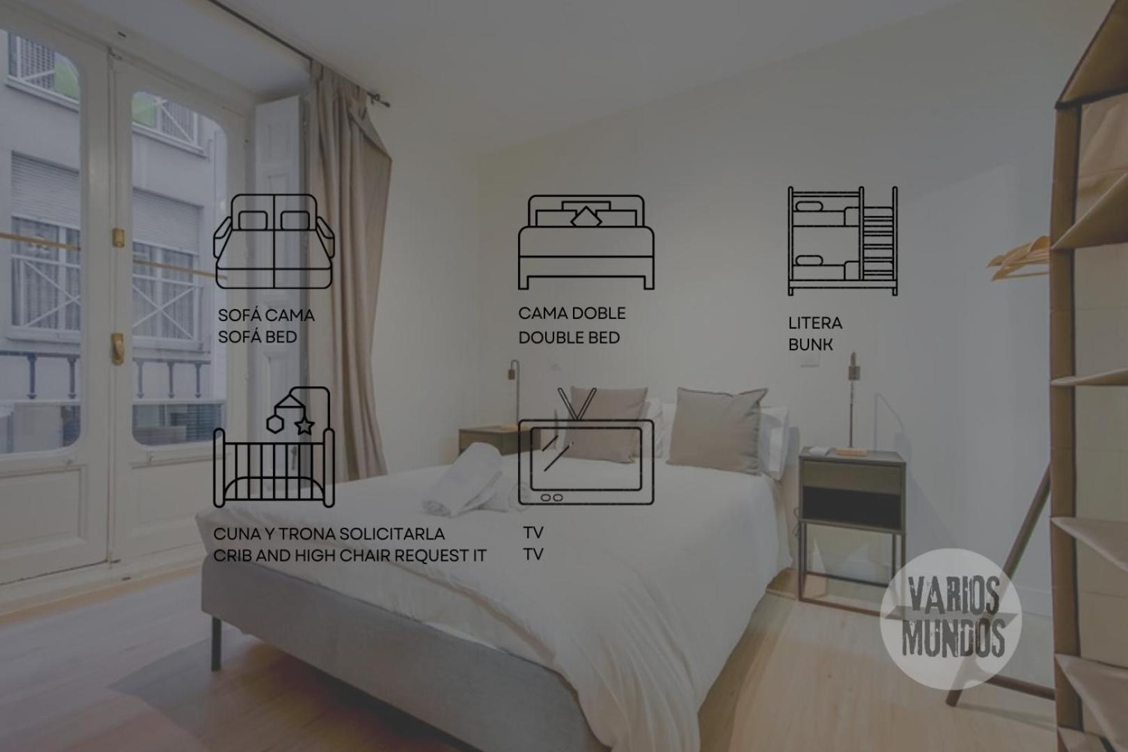 Cozy&New Apartment Para 6Pax En La Plaza De Tirso - Madrid E1 מראה חיצוני תמונה